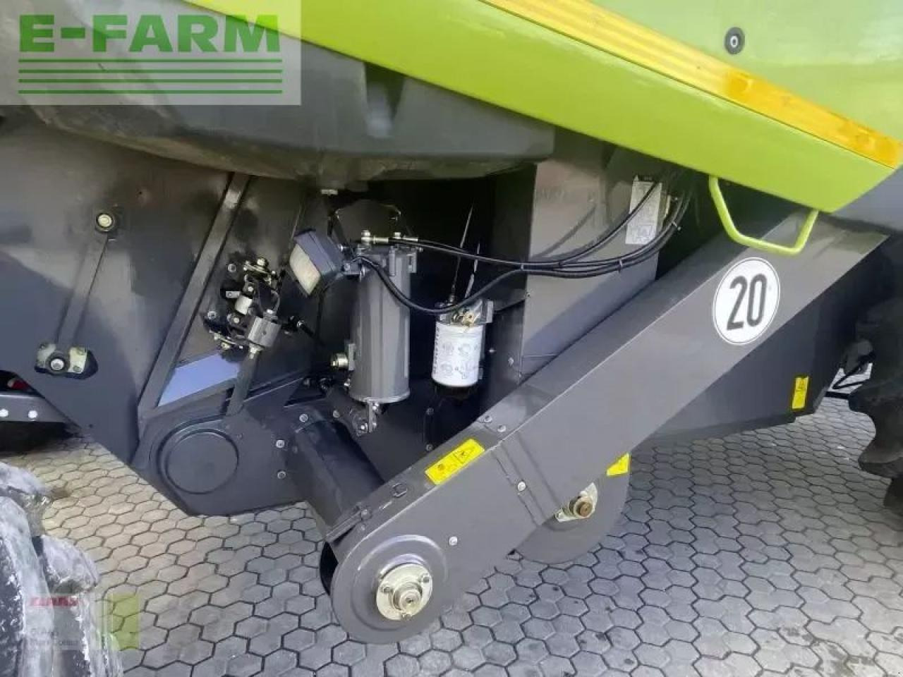 Kombinovani kombajn CLAAS lexion 570 + v750 + tw: slika 6
