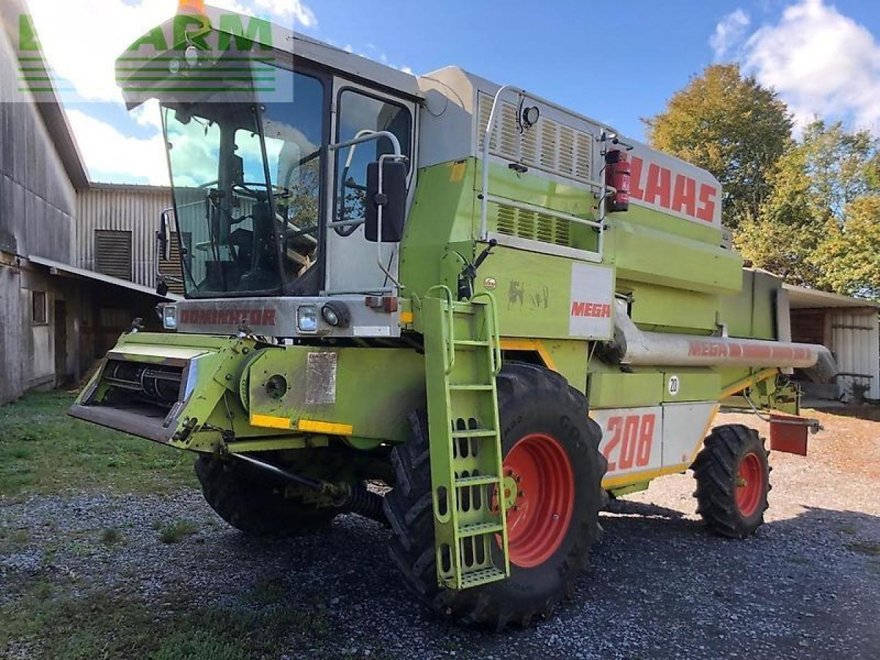 CLAAS mega 208 - Kombinovani kombajn: slika 1 CLAAS mega 208 - Kombinovani kombajn: slika 1