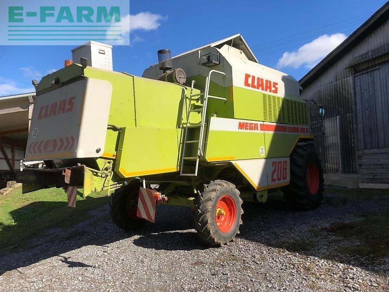 CLAAS mega 208 - Kombinovani kombajn: slika 2 CLAAS mega 208 - Kombinovani kombajn: slika 2