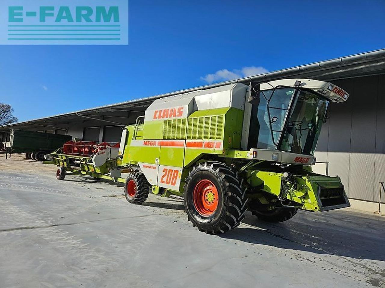 CLAAS mega 208 "gepflegte maschine" inzahlungnahme möglich - Kombinovani kombajn: slika 5 CLAAS mega 208 "gepflegte maschine" inzahlungnahme möglich - Kombinovani kombajn: slika 5