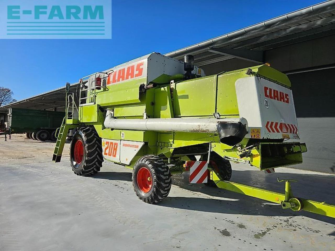 CLAAS mega 208 "gepflegte maschine" inzahlungnahme möglich - Kombinovani kombajn: slika 4 CLAAS mega 208 "gepflegte maschine" inzahlungnahme möglich - Kombinovani kombajn: slika 4