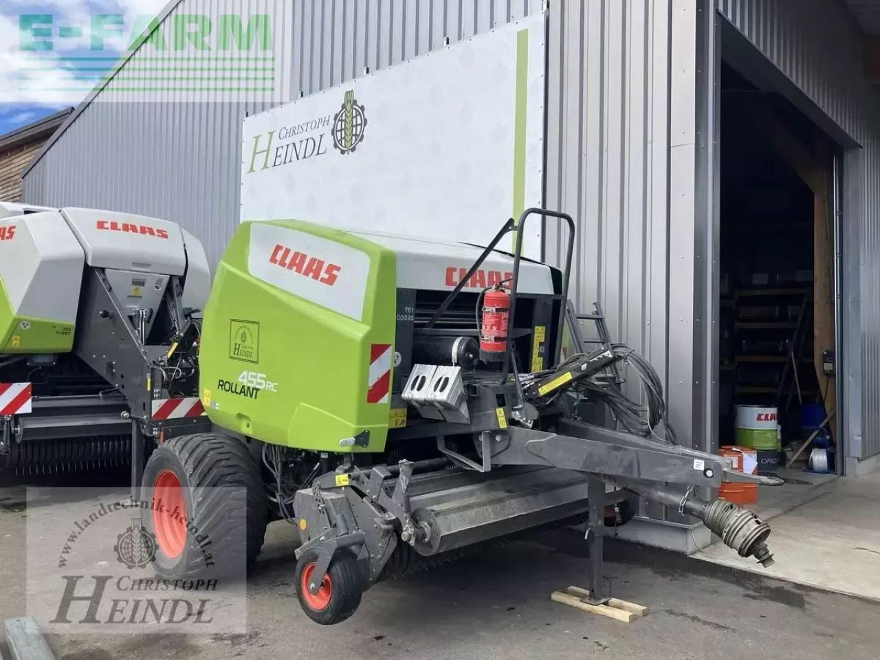 CLAAS rollant 455 - Balirka za kockaste bale: slika 2 CLAAS rollant 455 - Balirka za kockaste bale: slika 2