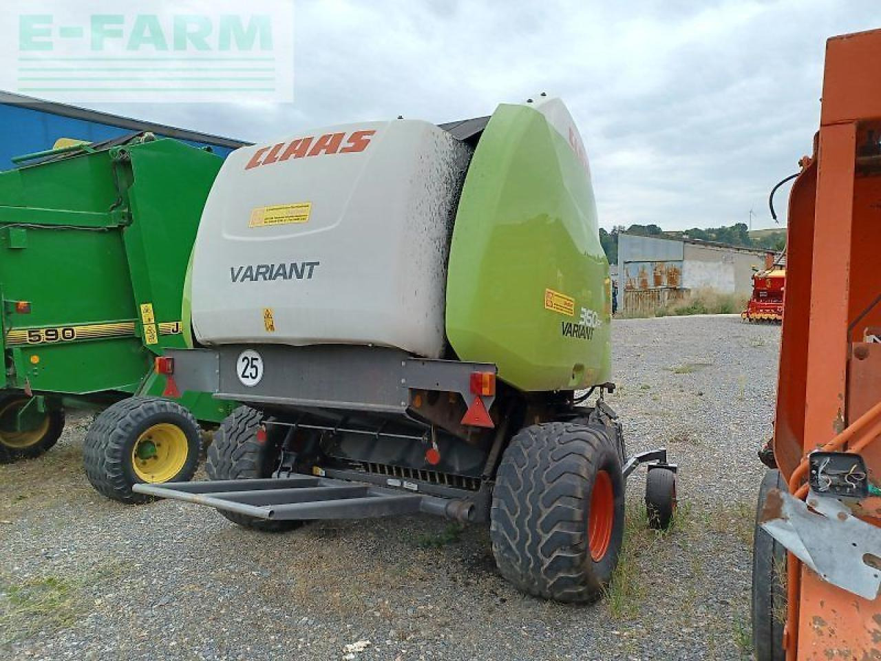 CLAAS variant 360 rc - Balirka za kockaste bale: slika 4 CLAAS variant 360 rc - Balirka za kockaste bale: slika 4
