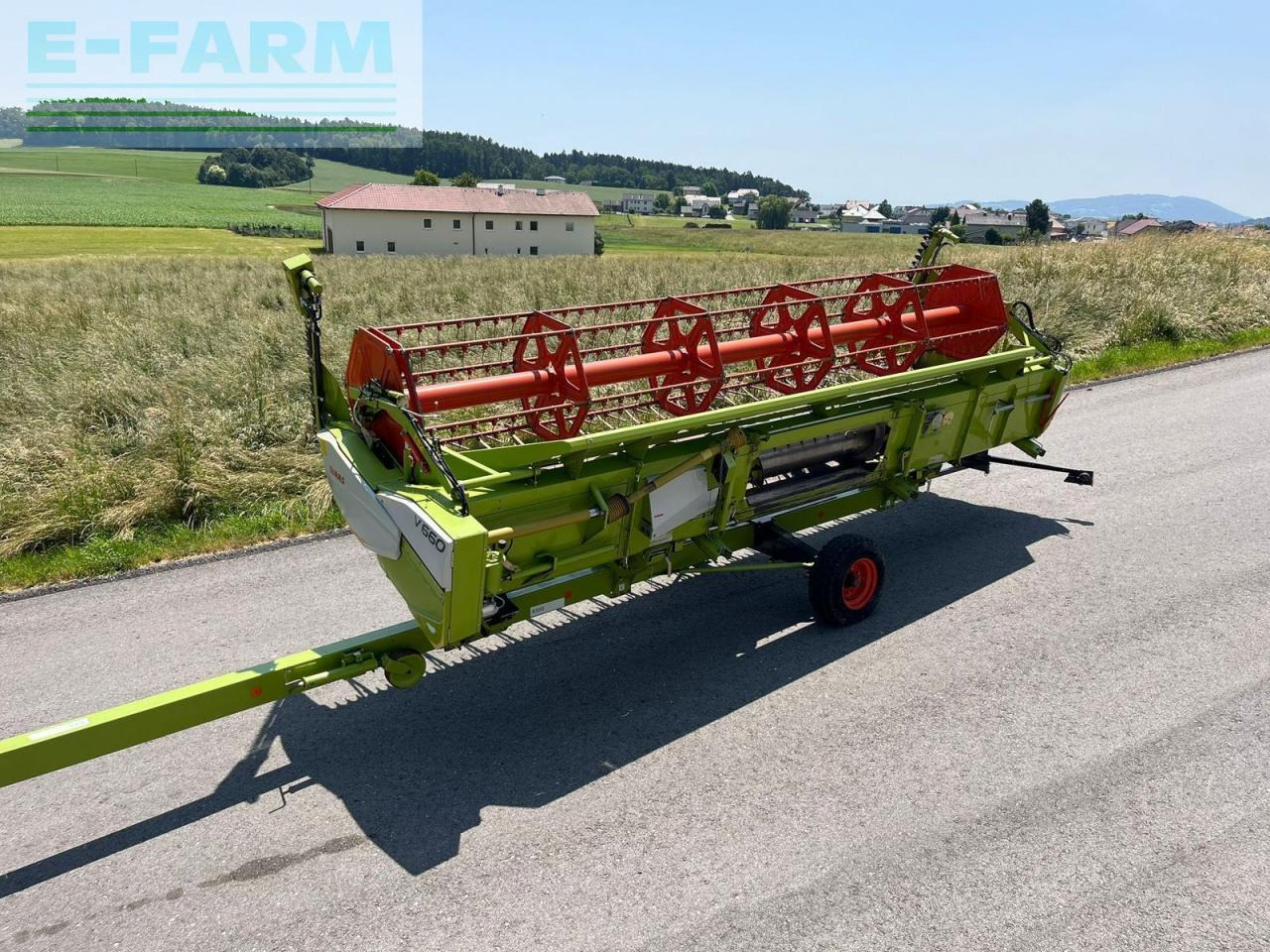 CLAAS vario 660 inkl. rapstrennmesser links/rechts - Prednji deo kombajna: slika 1 CLAAS vario 660 inkl. rapstrennmesser links/rechts - Prednji deo kombajna: slika 1