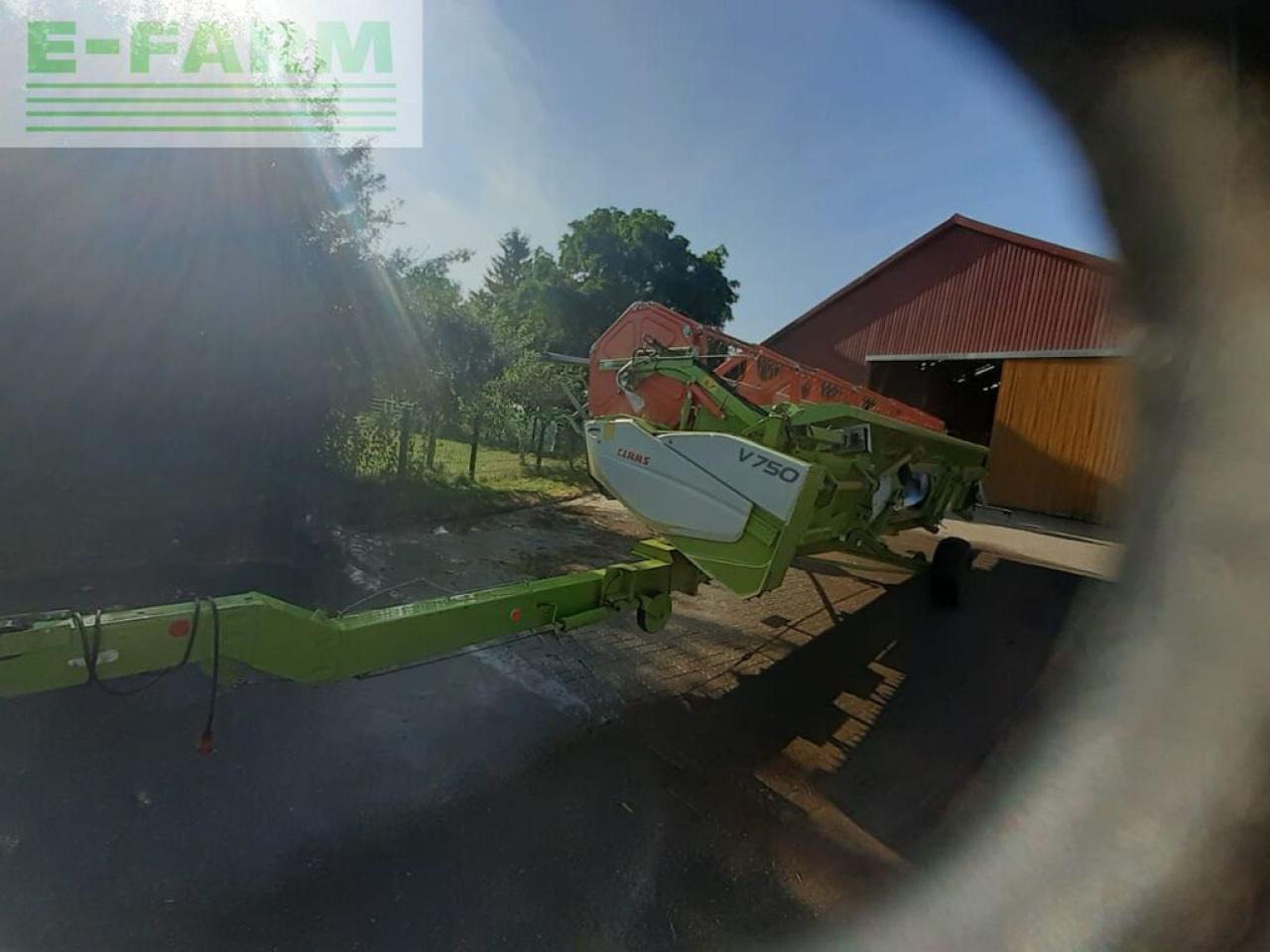 CLAAS vario-schneidwerk v 750 + transportwagen - Dodatak za stočnu hranu: slika 4 CLAAS vario-schneidwerk v 750 + transportwagen - Dodatak za stočnu hranu: slika 4