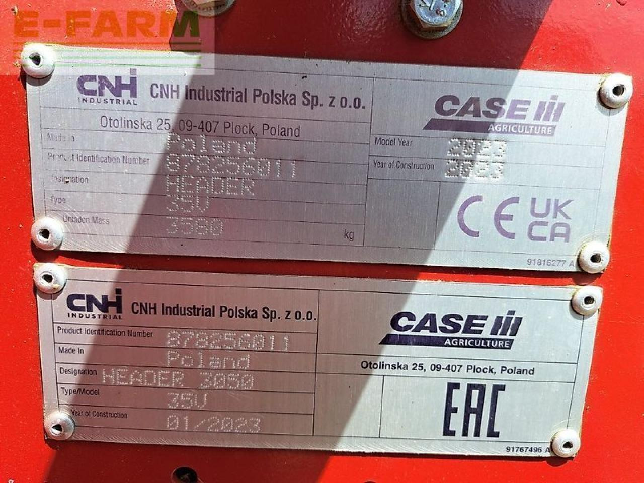 Case-IH 3050 hd 10,67m - Dodatak za stočnu hranu: slika 5 Case-IH 3050 hd 10,67m - Dodatak za stočnu hranu: slika 5