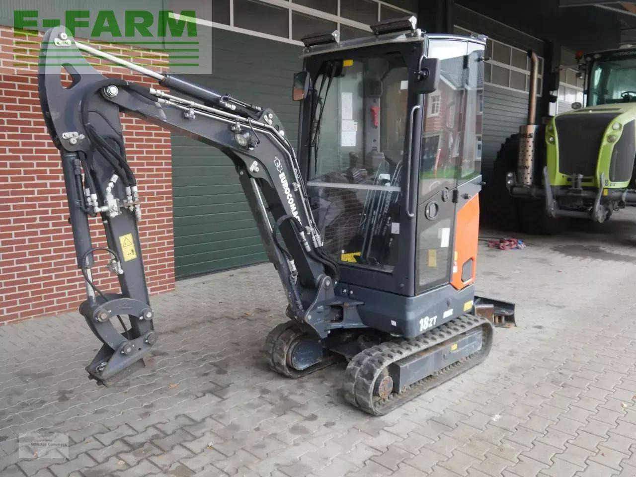 Case-IH eurocomach 18zt - Mini bager: slika 3 Case-IH eurocomach 18zt - Mini bager: slika 3