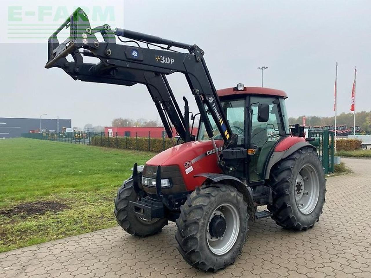 Case-IH jx 90 mit trima frontlader - Traktor: slika 1 Case-IH jx 90 mit trima frontlader - Traktor: slika 1