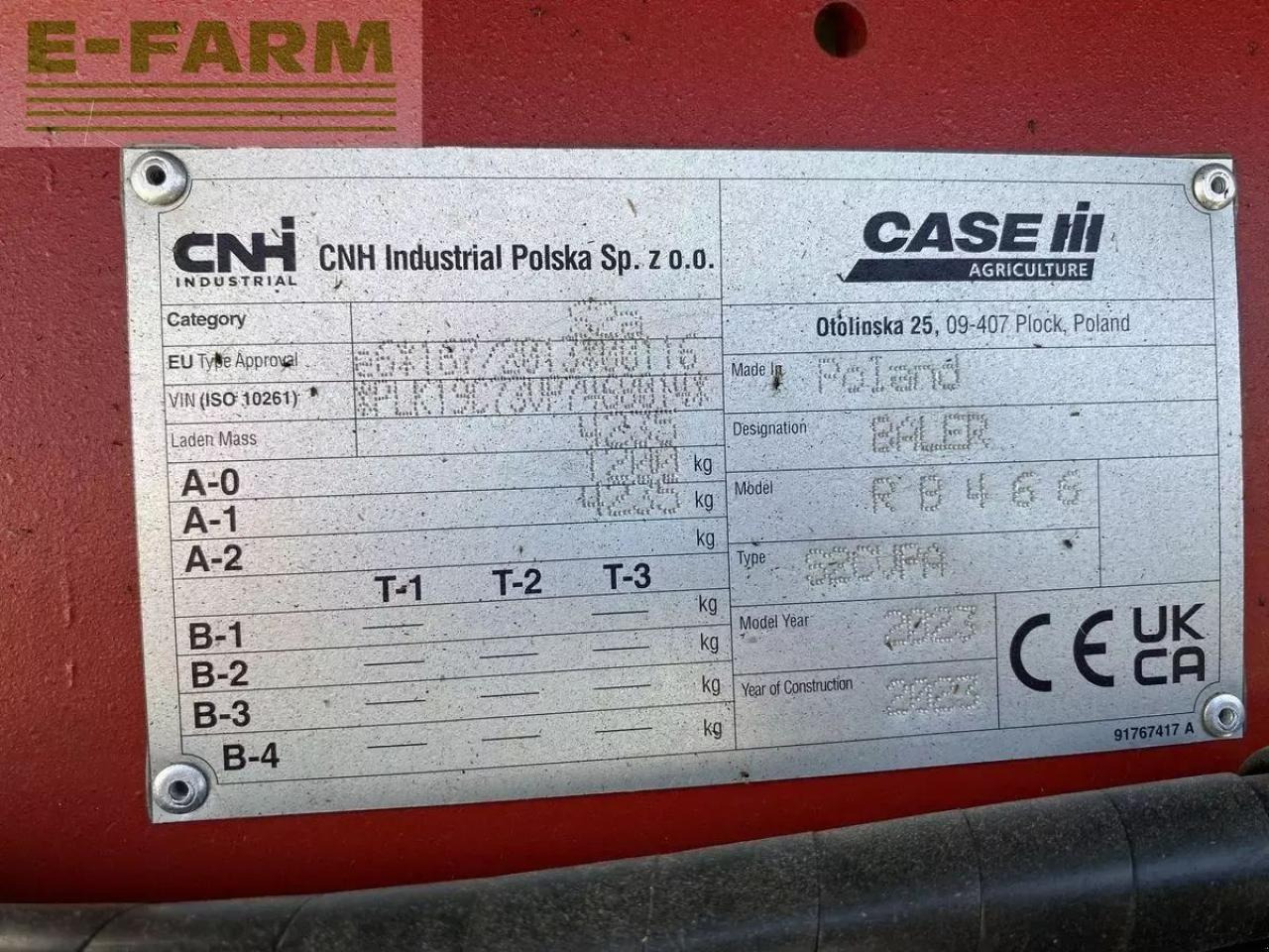 Case-IH rb 466 hd pro cutter 25 k - Balirka za kockaste bale: slika 5 Case-IH rb 466 hd pro cutter 25 k - Balirka za kockaste bale: slika 5