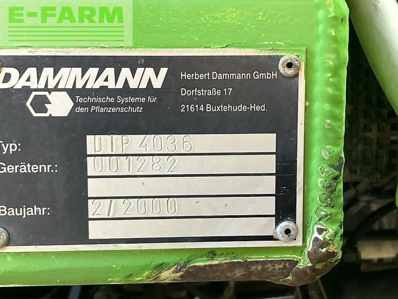 Dammann dt 2100 / dtp 4036 - 24/30m - Vučena prskalica: slika 5 Dammann dt 2100 / dtp 4036 - 24/30m - Vučena prskalica: slika 5