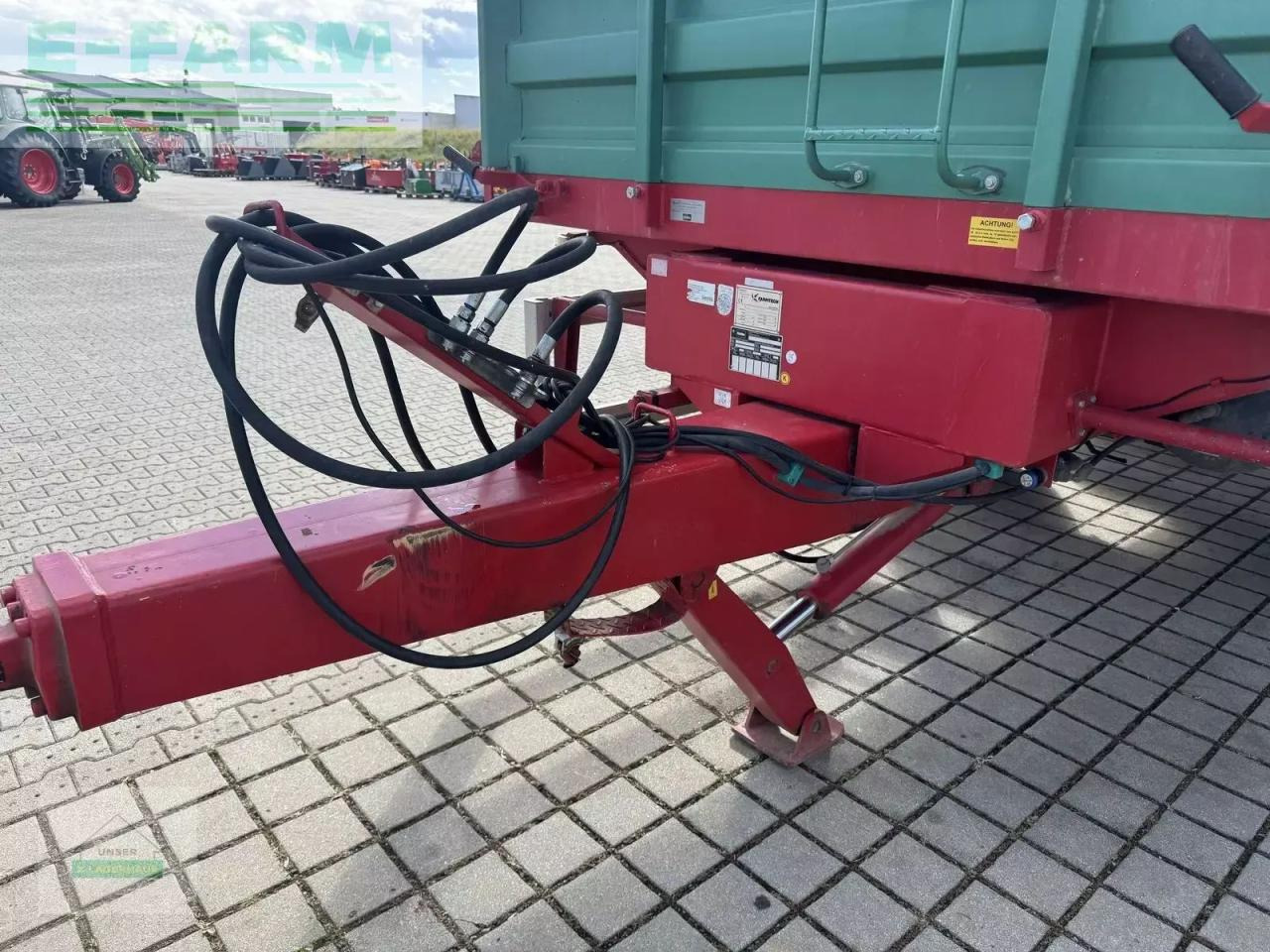 Farmtech 2000 - Traktorska prikolica za farmu/ Kiper: slika 3 Farmtech 2000 - Traktorska prikolica za farmu/ Kiper: slika 3