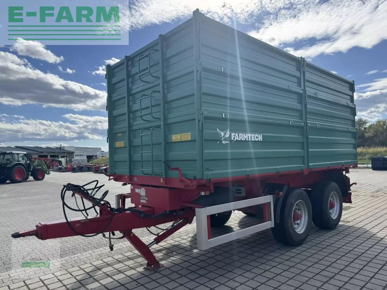 Farmtech 2000 - Traktorska prikolica za farmu/ Kiper: slika 2 Farmtech 2000 - Traktorska prikolica za farmu/ Kiper: slika 2