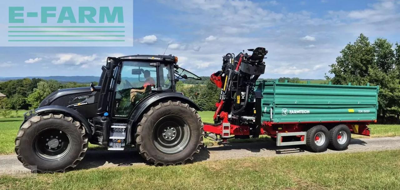 Farmtech tdk 1500f + kran - Traktorska prikolica za farmu/ Kiper: slika 4 Farmtech tdk 1500f + kran - Traktorska prikolica za farmu/ Kiper: slika 4