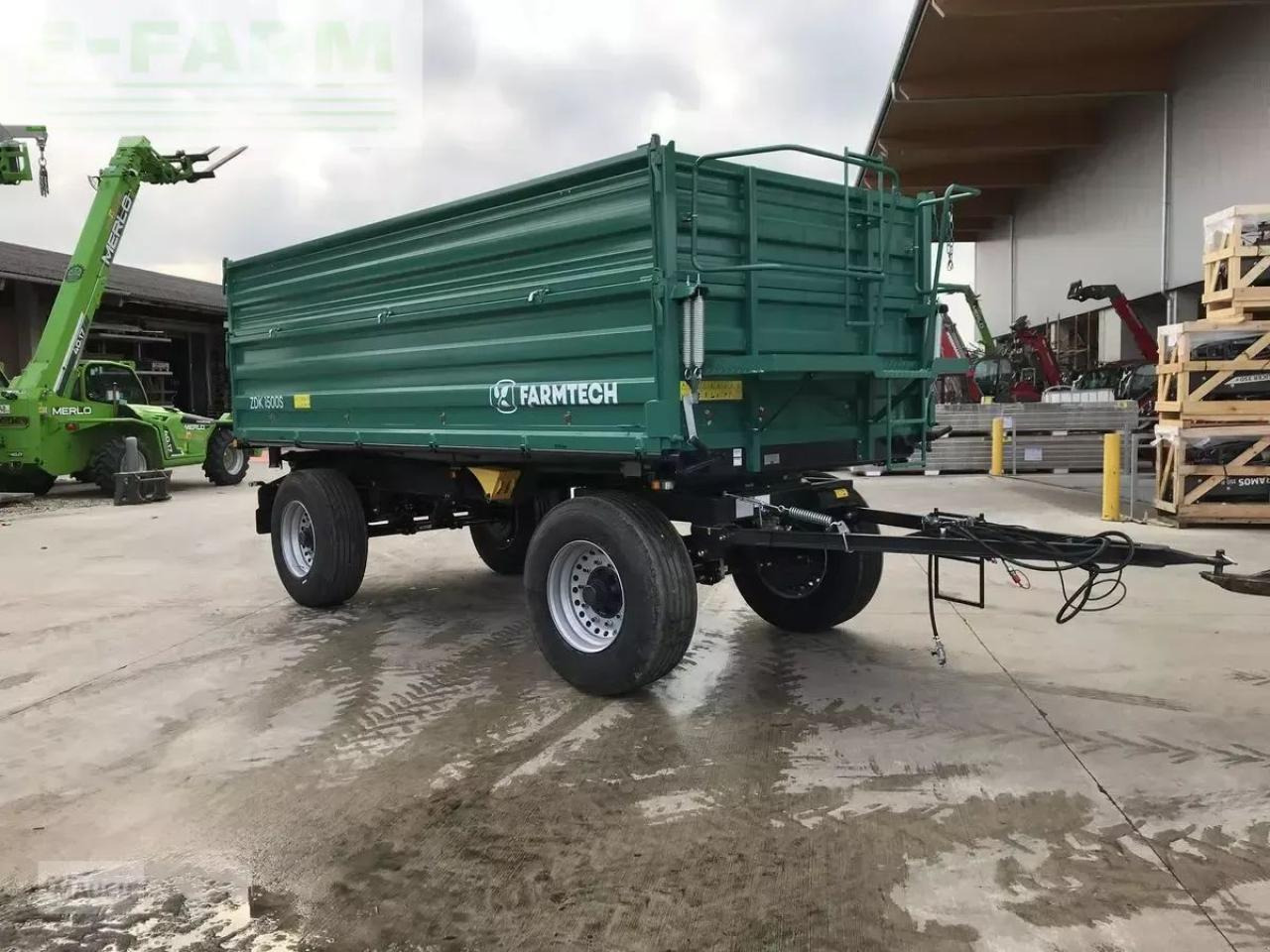 Farmtech zdk 1500 - Traktorska prikolica za farmu/ Kiper: slika 1 Farmtech zdk 1500 - Traktorska prikolica za farmu/ Kiper: slika 1