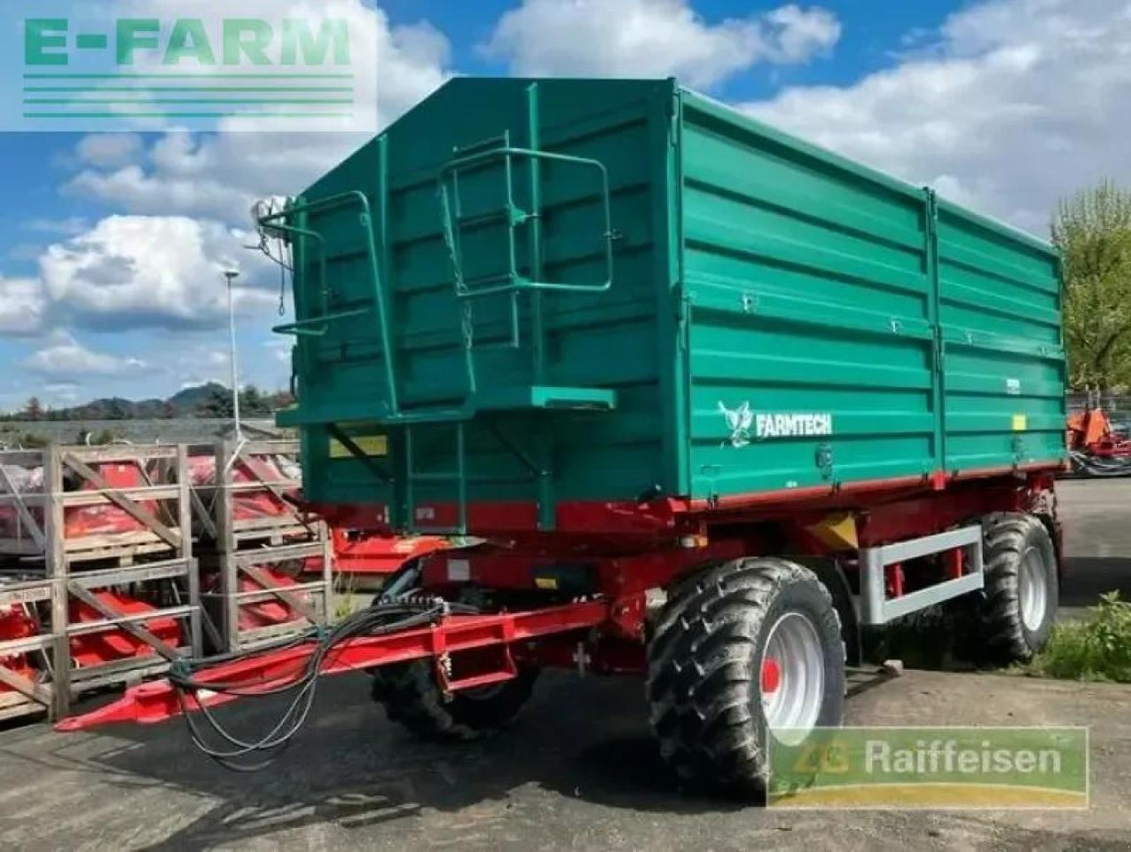 Farmtech zkd 1800/40 - Traktorska prikolica za farmu/ Kiper: slika 3 Farmtech zkd 1800/40 - Traktorska prikolica za farmu/ Kiper: slika 3