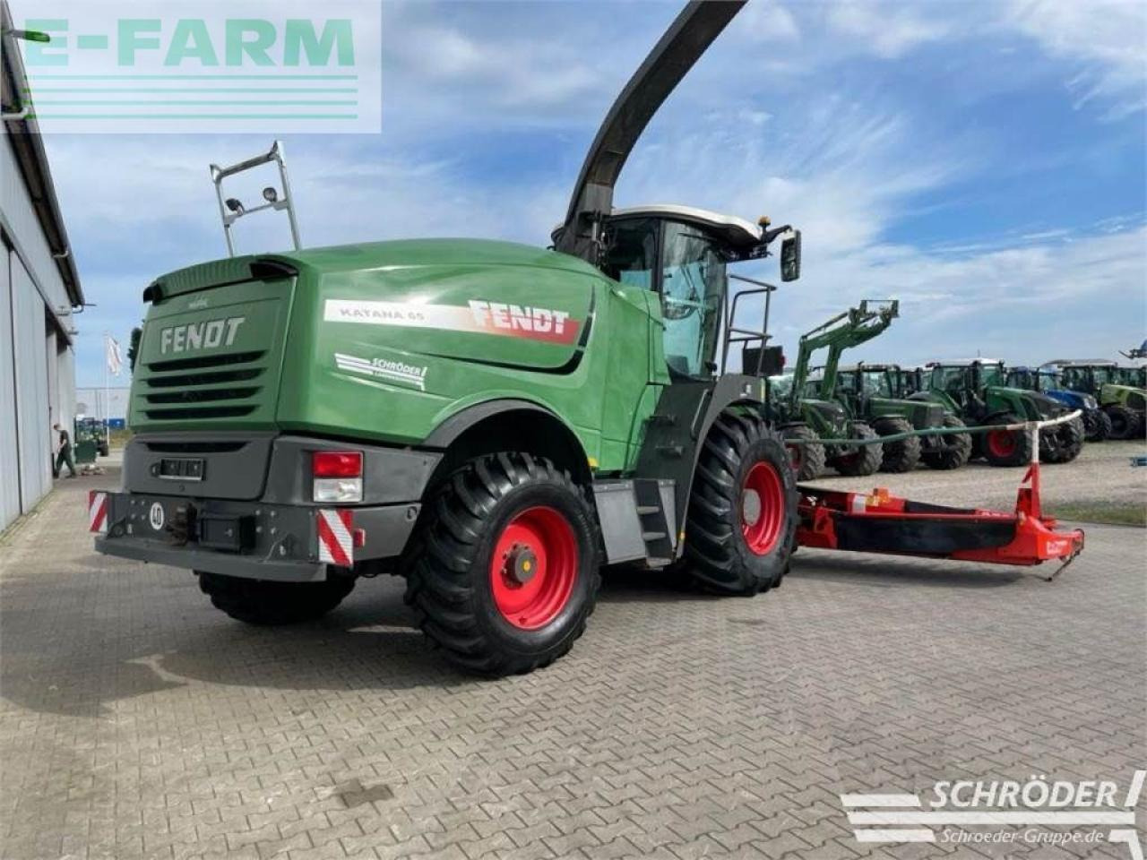 Fendt katana 65 + kemper 375 plus - Kombajn za stočnu hranu: slika 3 Fendt katana 65 + kemper 375 plus - Kombajn za stočnu hranu: slika 3