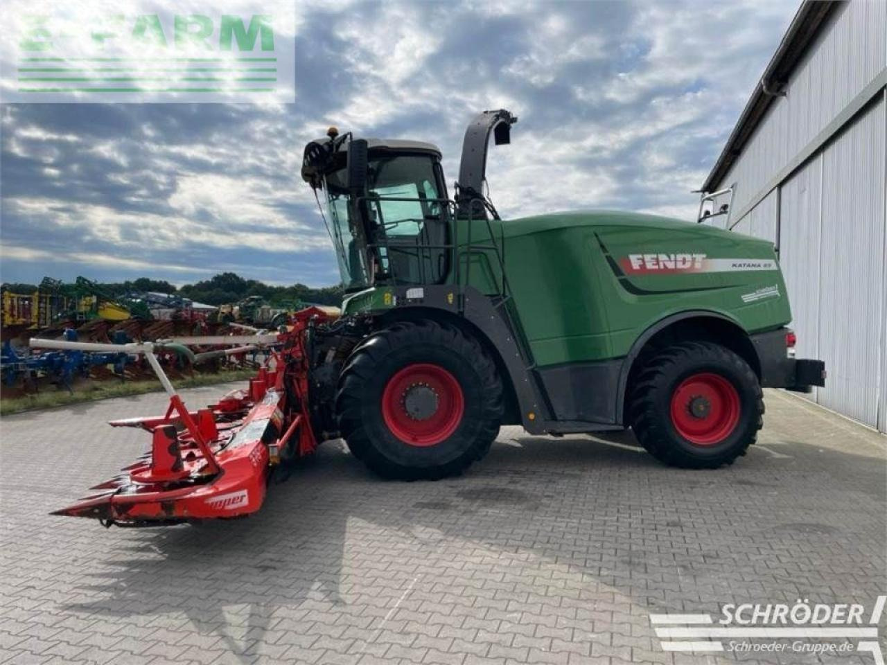 Fendt katana 65 + kemper 375 plus - Kombajn za stočnu hranu: slika 4 Fendt katana 65 + kemper 375 plus - Kombajn za stočnu hranu: slika 4