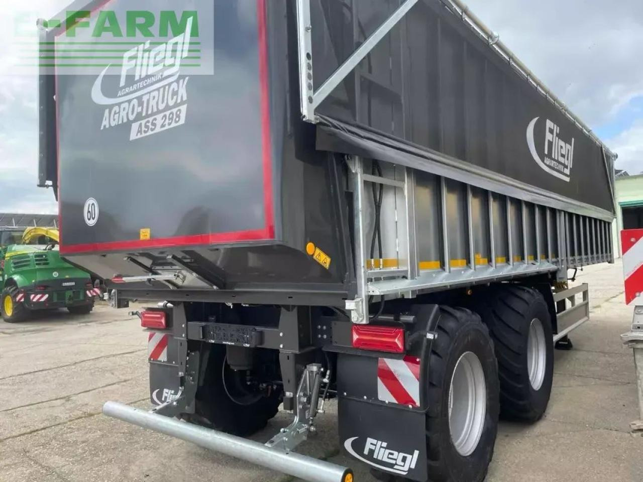 Fliegl abschiebe-sattelauflieger ass 298 agro-truck - Traktorska prikolica za farmu/ Kiper: slika 5 Fliegl abschiebe-sattelauflieger ass 298 agro-truck - Traktorska prikolica za farmu/ Kiper: slika 5