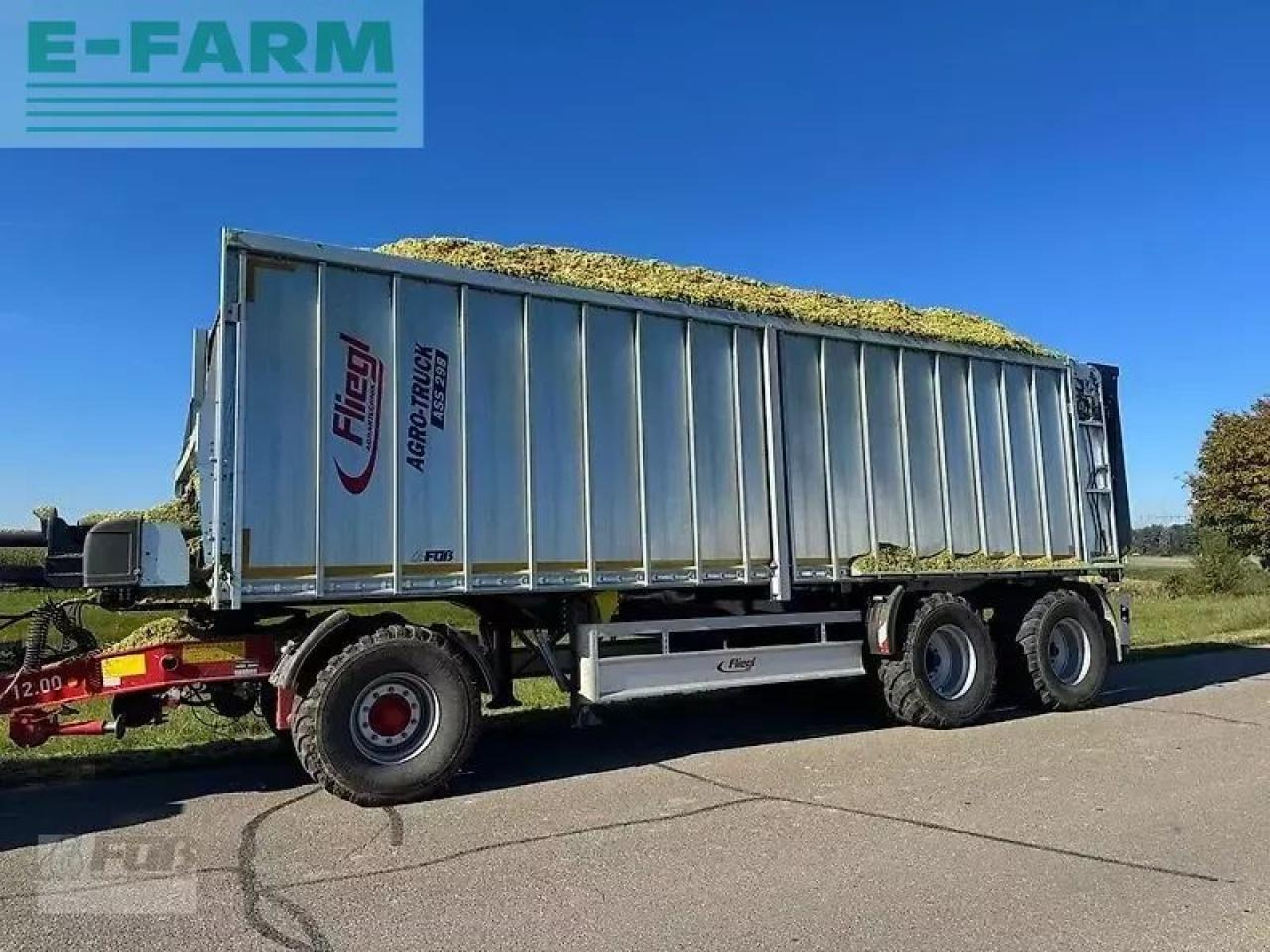 Fliegl ass 298 agrotruck - Traktorska prikolica za farmu/ Kiper: slika 1 Fliegl ass 298 agrotruck - Traktorska prikolica za farmu/ Kiper: slika 1