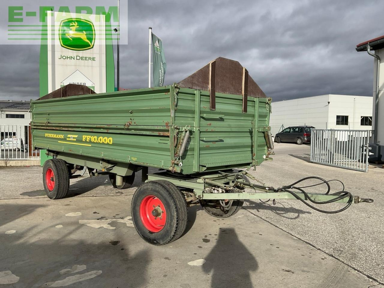 Fuhrmann FF 10.000 - Traktorska prikolica za farmu/ Kiper: slika 4 Fuhrmann FF 10.000 - Traktorska prikolica za farmu/ Kiper: slika 4