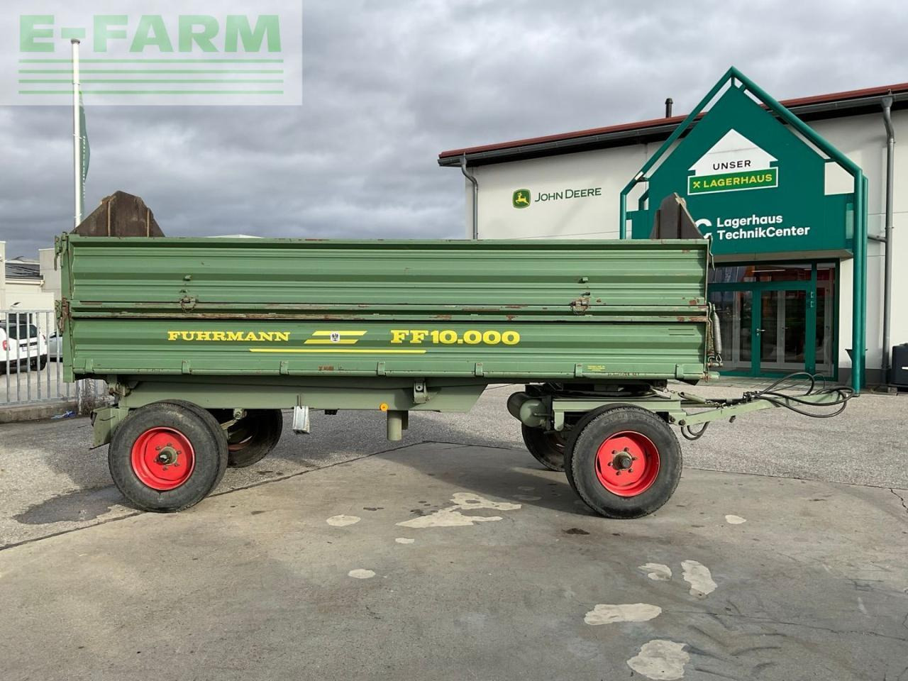 Fuhrmann FF 10.000 - Traktorska prikolica za farmu/ Kiper: slika 5 Fuhrmann FF 10.000 - Traktorska prikolica za farmu/ Kiper: slika 5