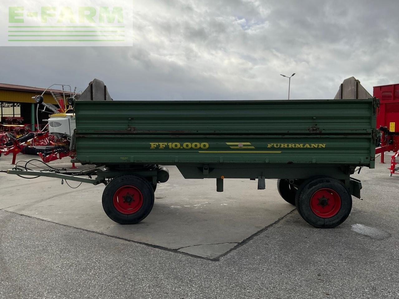 Fuhrmann FF 10.000 - Traktorska prikolica za farmu/ Kiper: slika 2 Fuhrmann FF 10.000 - Traktorska prikolica za farmu/ Kiper: slika 2