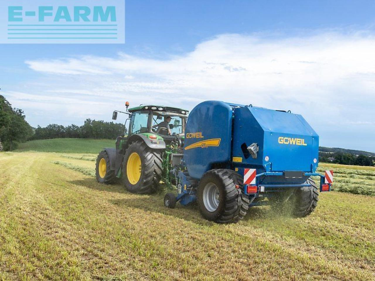 Göweil g-1 f125 festkammerpresse isobus 1,25m ballendurchmesser - Balirka za kockaste bale: slika 1 Göweil g-1 f125 festkammerpresse isobus 1,25m ballendurchmesser - Balirka za kockaste bale: slika 1