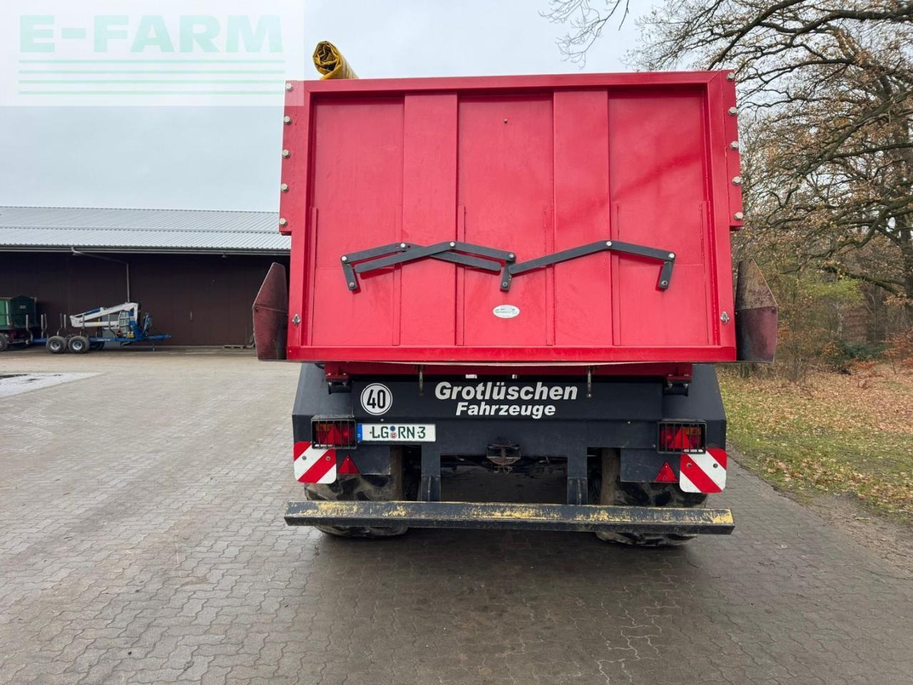 Güde Grotlüschen - Traktorska prikolica za farmu/ Kiper: slika 5 Güde Grotlüschen - Traktorska prikolica za farmu/ Kiper: slika 5
