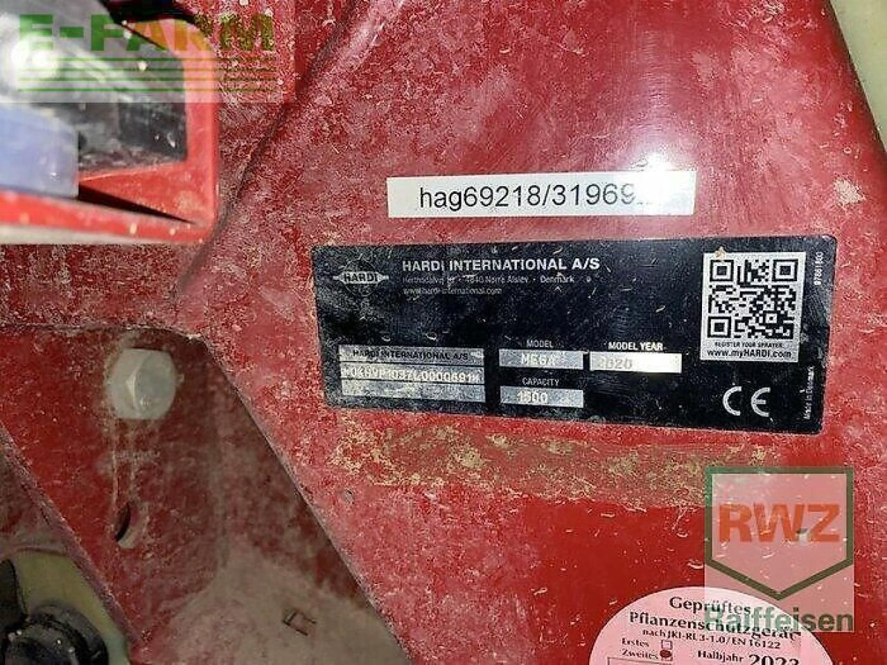 Hardi mega smartcom vpz 1500 - Vučena prskalica: slika 5 Hardi mega smartcom vpz 1500 - Vučena prskalica: slika 5