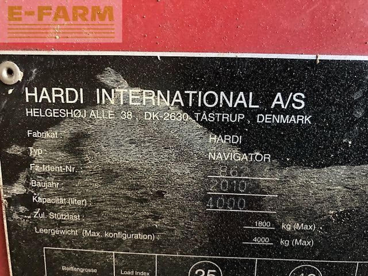 Hardi navigator 4000 - Vučena prskalica: slika 3 Hardi navigator 4000 - Vučena prskalica: slika 3