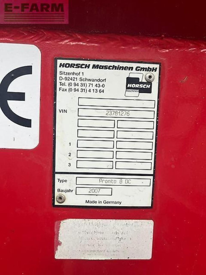 Horsch pronto 8dc - Sejalica: slika 4 Horsch pronto 8dc - Sejalica: slika 4