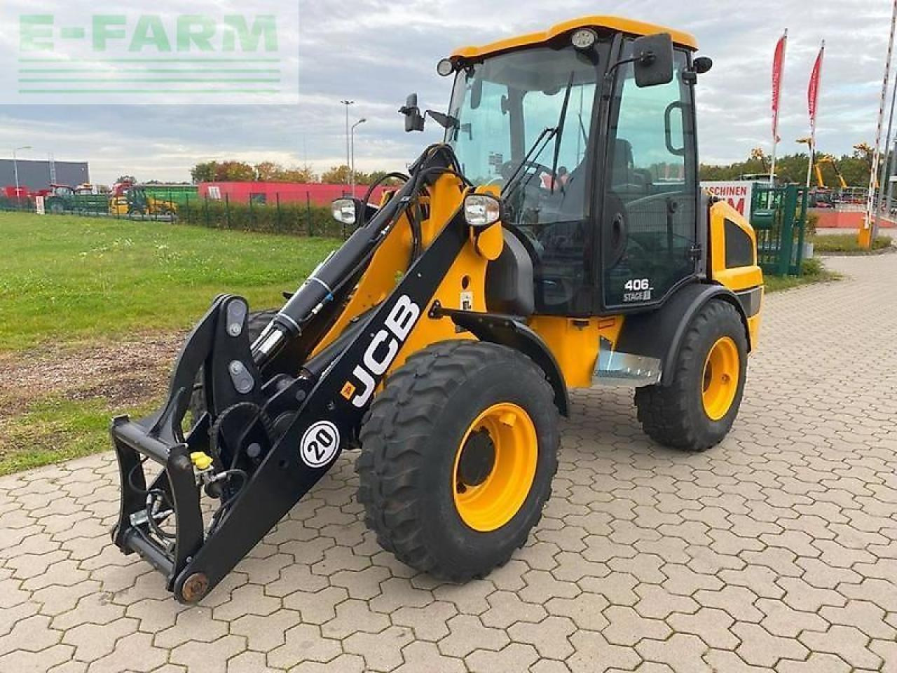 JCB 406 agri - Mini bager: slika 1 JCB 406 agri - Mini bager: slika 1