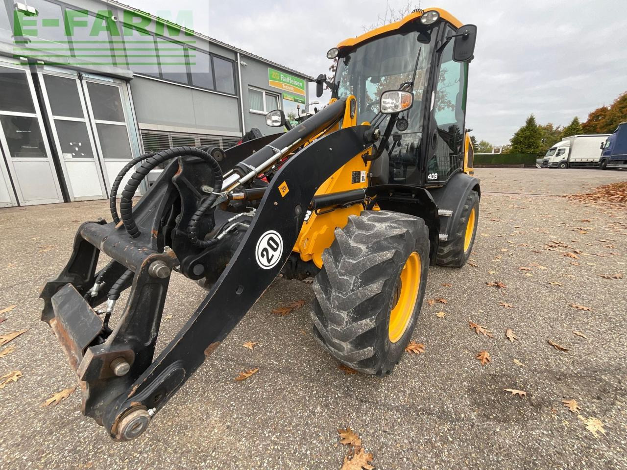JCB 409 - Mini bager: slika 1 JCB 409 - Mini bager: slika 1