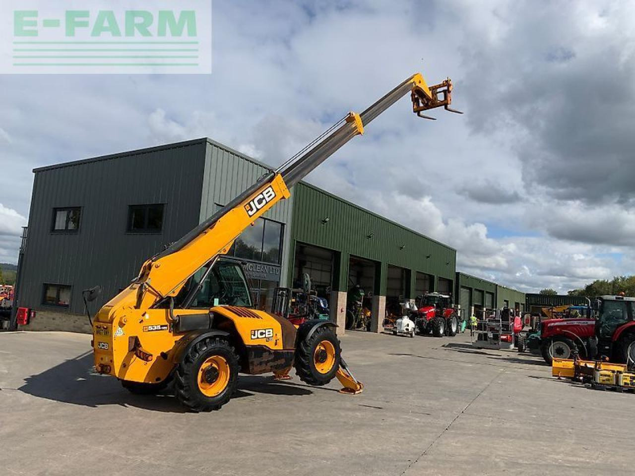 Teleskopski upravljač JCB 535-125 hi viz telehandler (st24434): slika 12