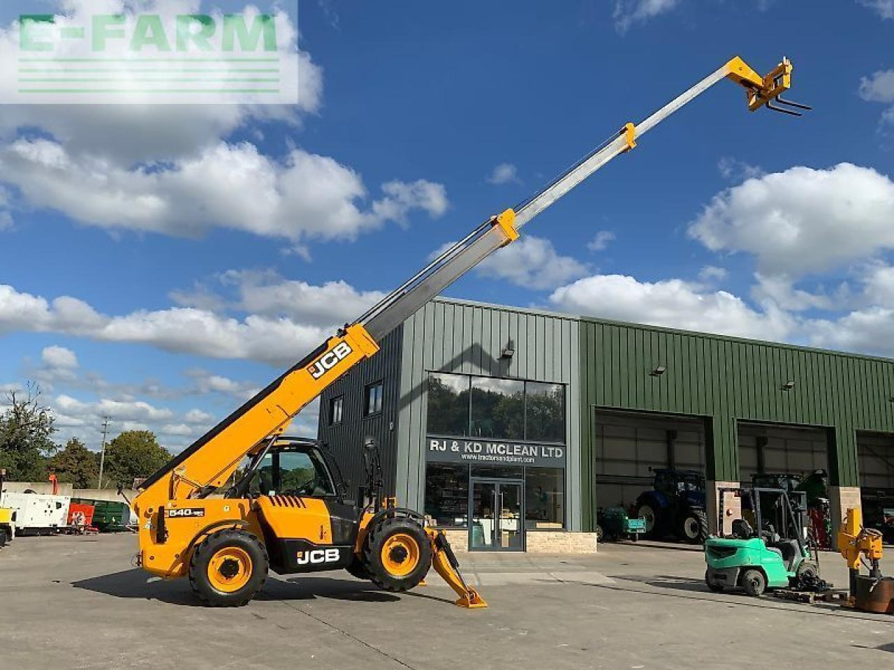 JCB 540-180 hi viz telehandler (st24622) - Teleskopski upravljač: slika 1 JCB 540-180 hi viz telehandler (st24622) - Teleskopski upravljač: slika 1