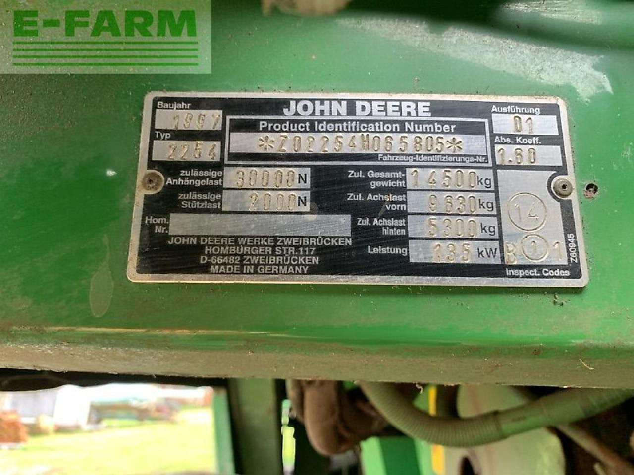 Kombinovani kombajn John Deere 2254: slika 18