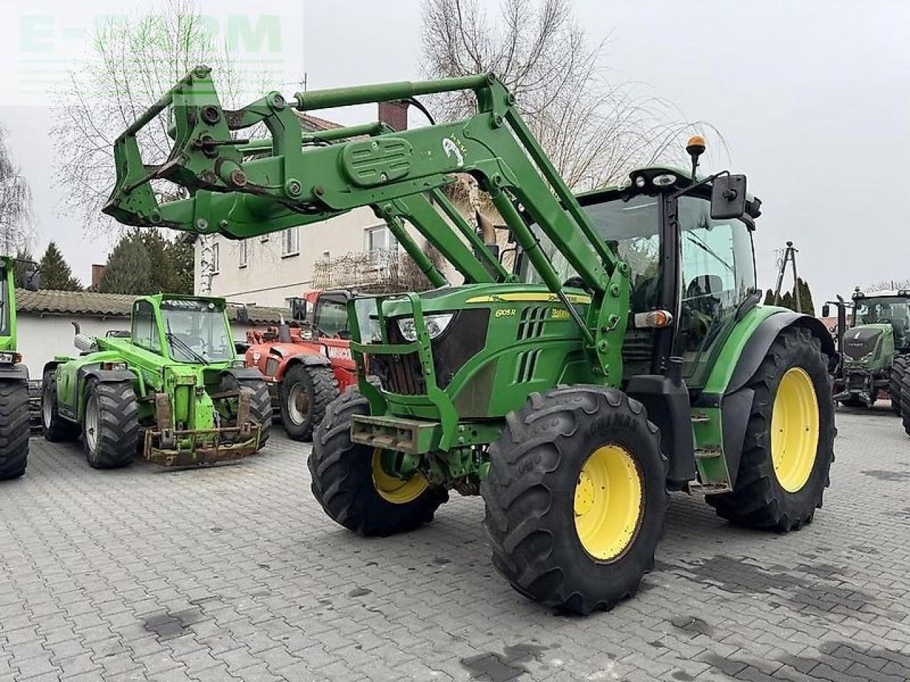 John Deere 6105r + jd h340 - Traktor: slika 1 John Deere 6105r + jd h340 - Traktor: slika 1