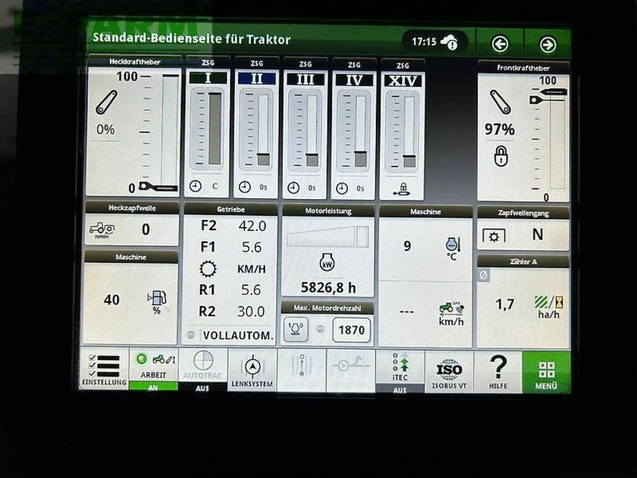 John Deere 6155r ap40 - Traktor: slika 5 John Deere 6155r ap40 - Traktor: slika 5
