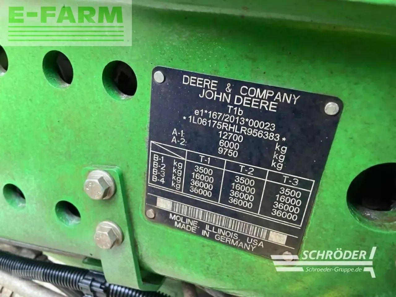 Traktor John Deere 6175 r: slika 14 Traktor John Deere 6175 r: slika 14