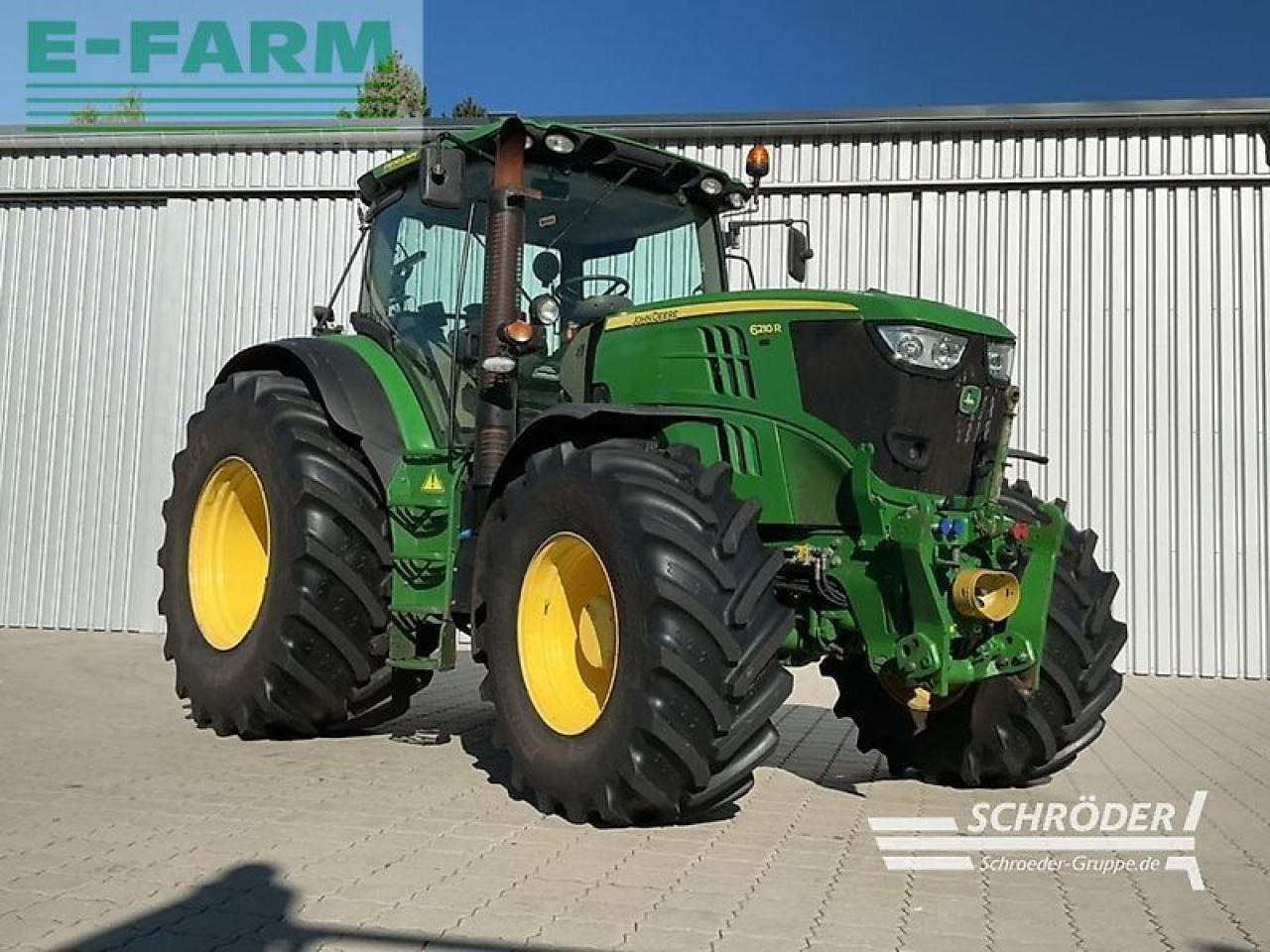 John Deere 6210 r - Traktor: slika 1 John Deere 6210 r - Traktor: slika 1
