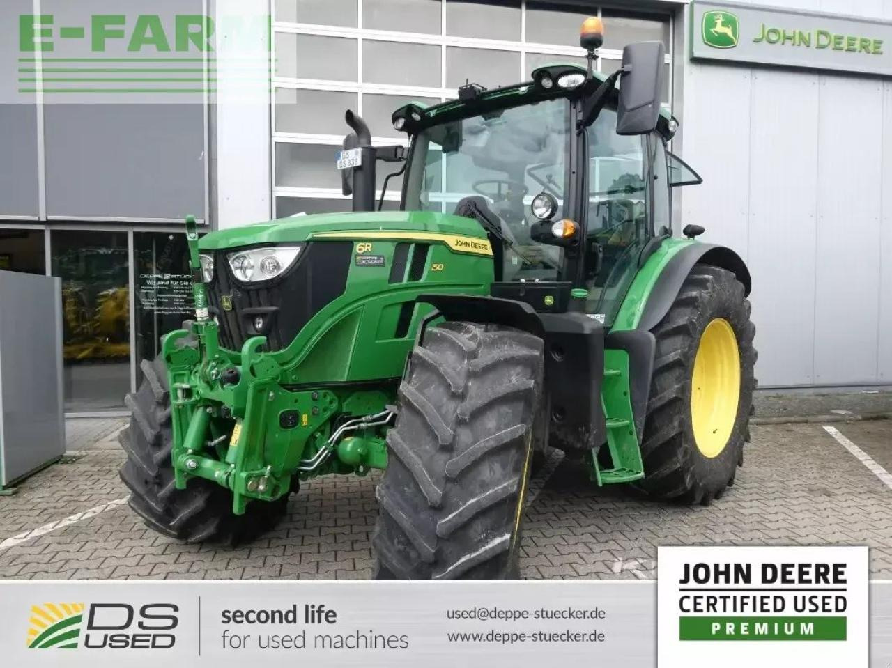 John Deere 6r 150 my24 - Traktor: slika 1 John Deere 6r 150 my24 - Traktor: slika 1