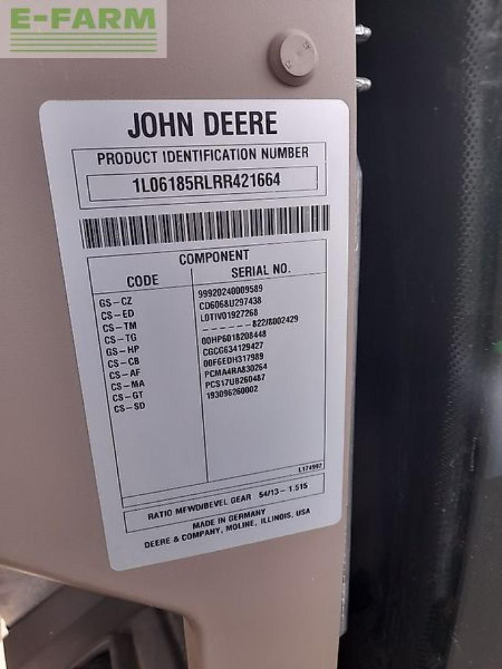 Traktor John Deere 6r185/ 6r 185: slika 7