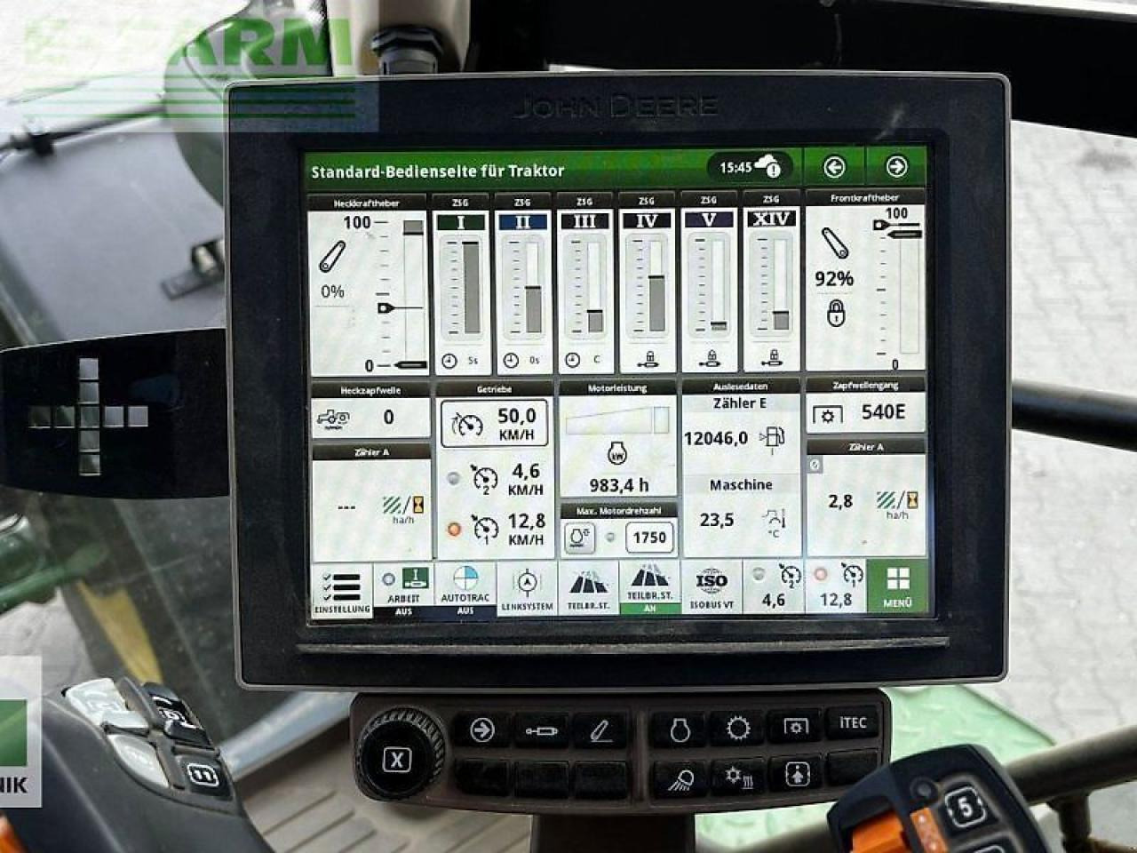 John Deere 6r250 6r 250 reifendruckregelanlage; garantieverlängerung - Traktor: slika 5 John Deere 6r250 6r 250 reifendruckregelanlage; garantieverlängerung - Traktor: slika 5