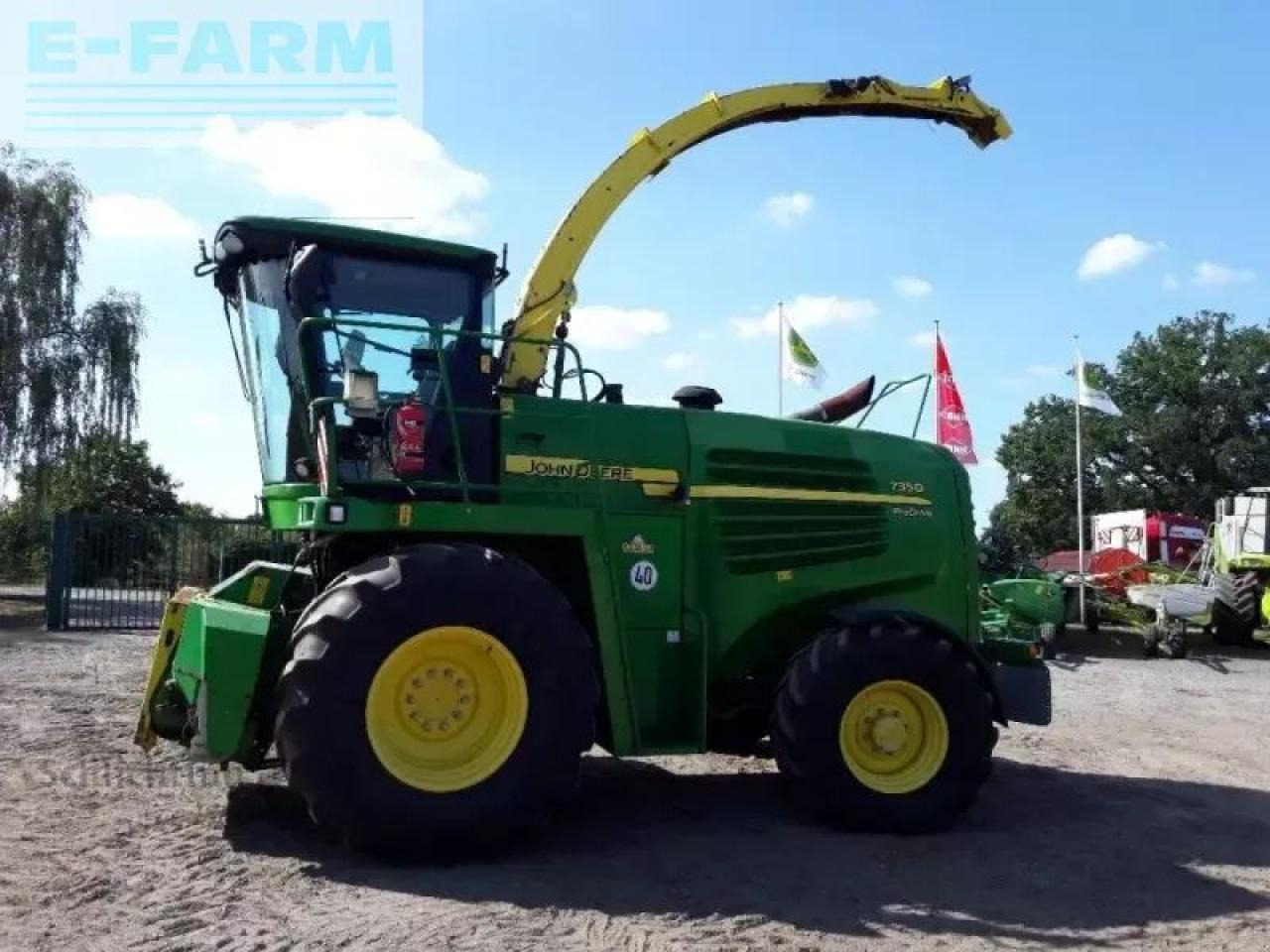 John Deere 7350 ohne vorsatz - Kombajn za stočnu hranu: slika 4 John Deere 7350 ohne vorsatz - Kombajn za stočnu hranu: slika 4