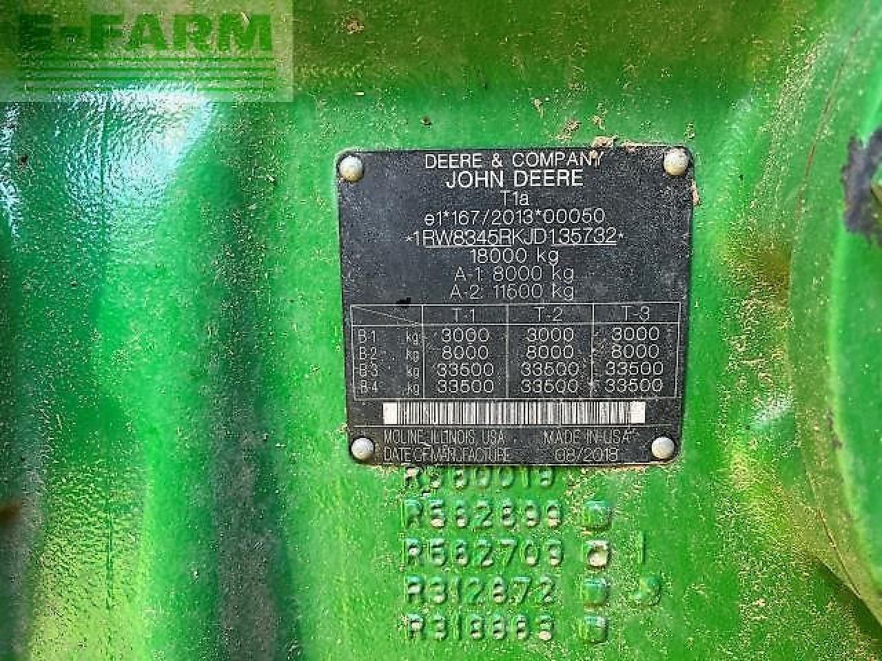 Traktor John Deere 8345r: slika 8