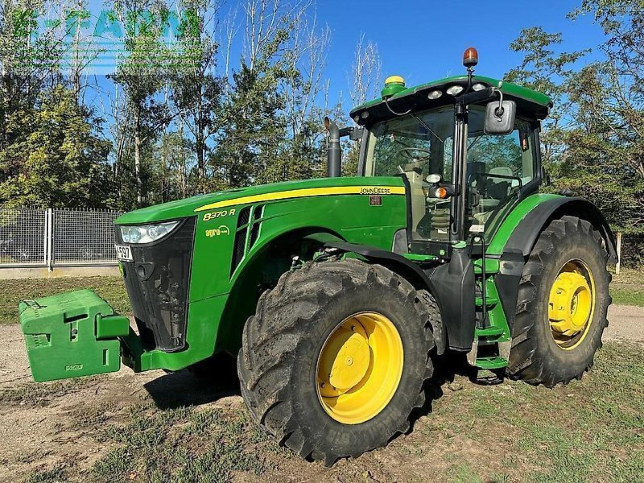 John Deere 8370r - Traktor: slika 1 John Deere 8370r - Traktor: slika 1