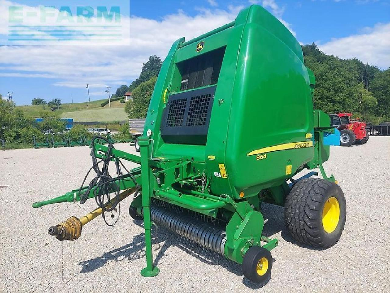John Deere 864 maxicut - Balirka za kockaste bale: slika 1 John Deere 864 maxicut - Balirka za kockaste bale: slika 1
