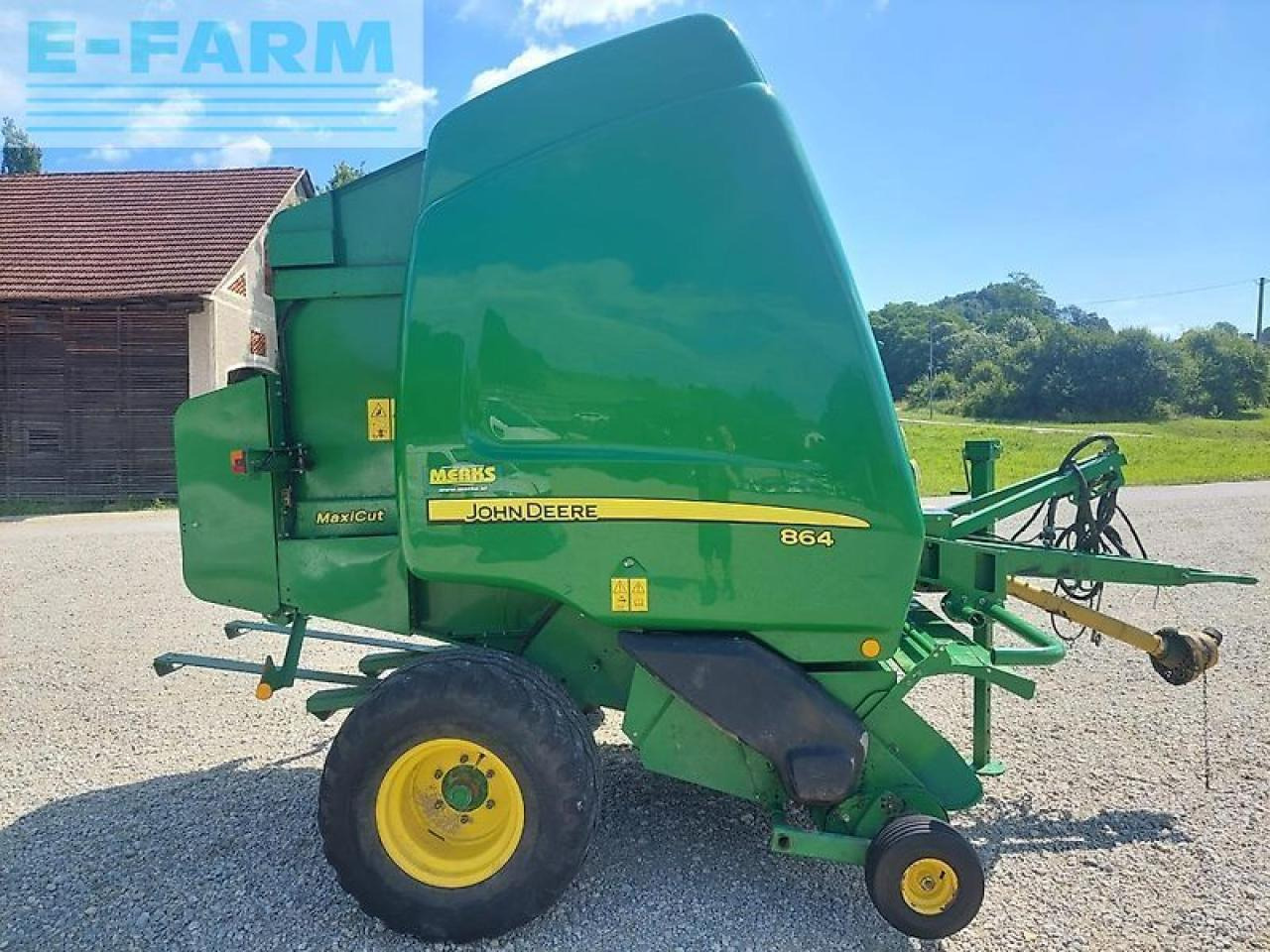 John Deere 864 maxicut - Balirka za kockaste bale: slika 4 John Deere 864 maxicut - Balirka za kockaste bale: slika 4
