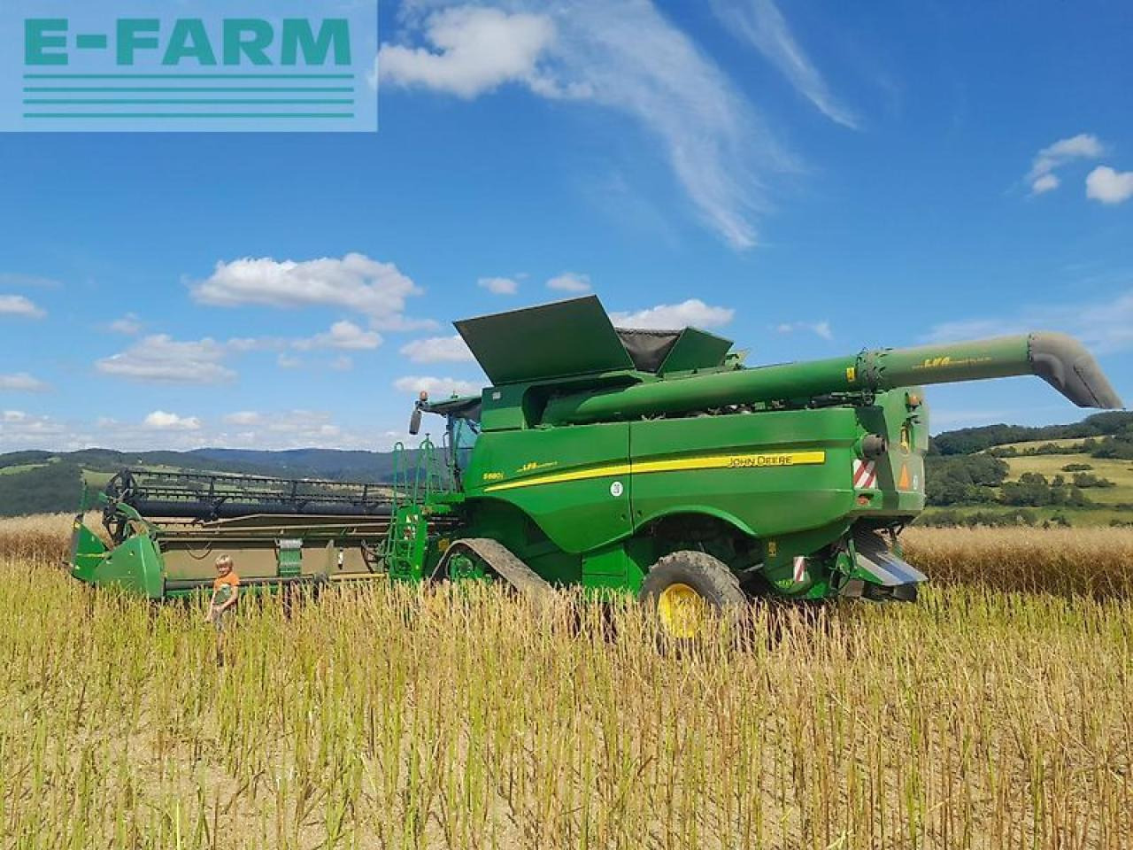 John Deere s680i raupe - Kombinovani kombajn: slika 1 John Deere s680i raupe - Kombinovani kombajn: slika 1