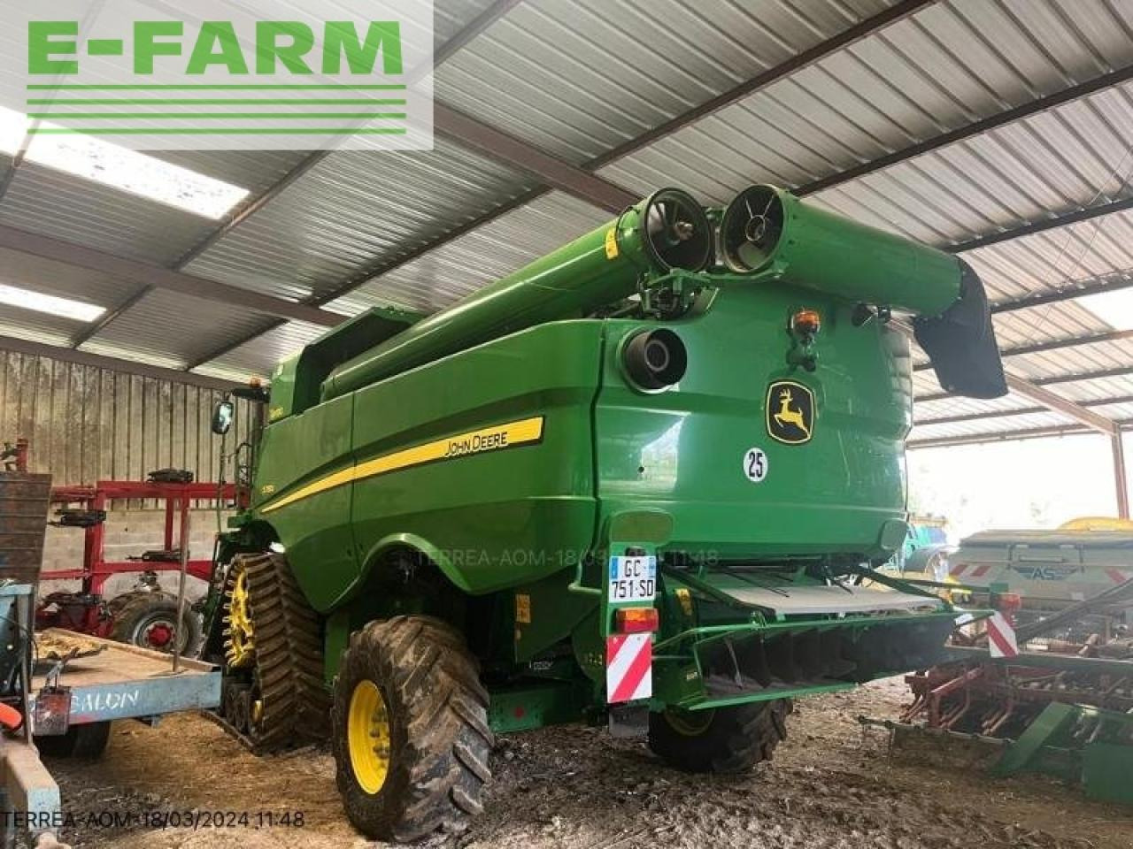 John Deere s780 - Kombinovani kombajn: slika 4 John Deere s780 - Kombinovani kombajn: slika 4